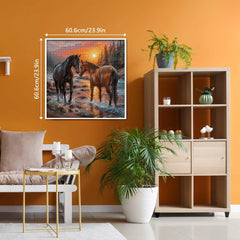 Sunset Gallop Jigsaw Puzzle 1000 Pieces