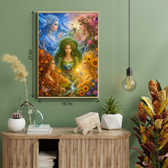 Guardian of Earth & Seasons Jigsaw Puzzle 1000 Pieces