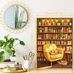 Cozy Shelf Nook Jigsaw Puzzle 1000 Pieces