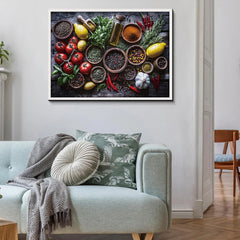 Palette saveurs puzzle 1000 pièces