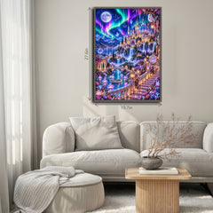 Aurora Castle Jigsaw Puzzle 1000 Pieces