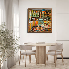 Mid-Century Color Kitchen Jigsaw Puzzle 1000 Pieces