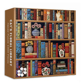 Cat’s Floral Library Puzzle 1000 pièces