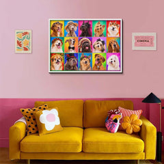 Fancy Dog Crew Jigsaw Puzzle 1000 Pieces