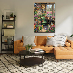 Gärtner Blumenzimmer Puzzle 1000 Stücke