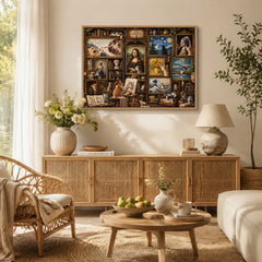Cat Art Museum Puzzle 1000 Teile
