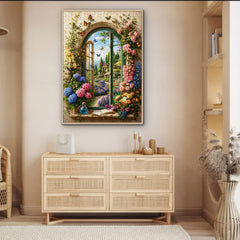 Window-Side Garden Jigsaw Puzzle 1000 Pieces