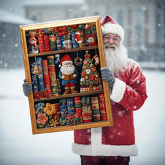 Cozy Christmas Shelf Jigsaw Puzzle 1000 Pieces