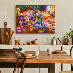 Cozy Kitty Hideaway Jigsaw Puzzle 1000 Pieces