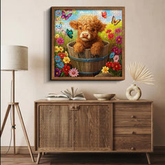 Puzzles Jigsaw 1000 Pièces Meadow Cow Playtime