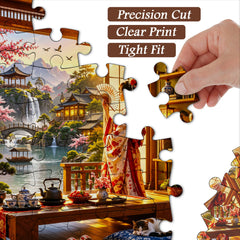Japanese Tea Retreat Jigsaw Puzzle 1000 Pieces