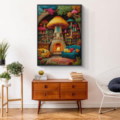 Pilzhaus Jigsaw Rätsel 1000 Stücke