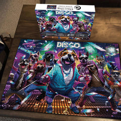 Disco perrito rompecabezas 1000 piezas