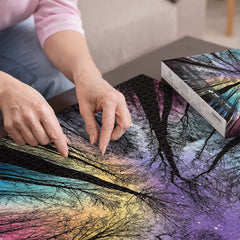 Coloridos mágicos mágicos rompecabezas 1000 piezas
