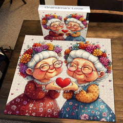 Piece di puzzle d'amore di nonna 1000 pezzi
