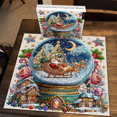 Christmas Crystal Ball Jigsaw Puzzle 1000 Pieces