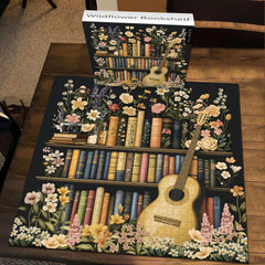 Wildflower Bücherregal Puzzles 1000 Teile
