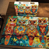 Owlet Quartet Puzzle mit 1000 Teilen