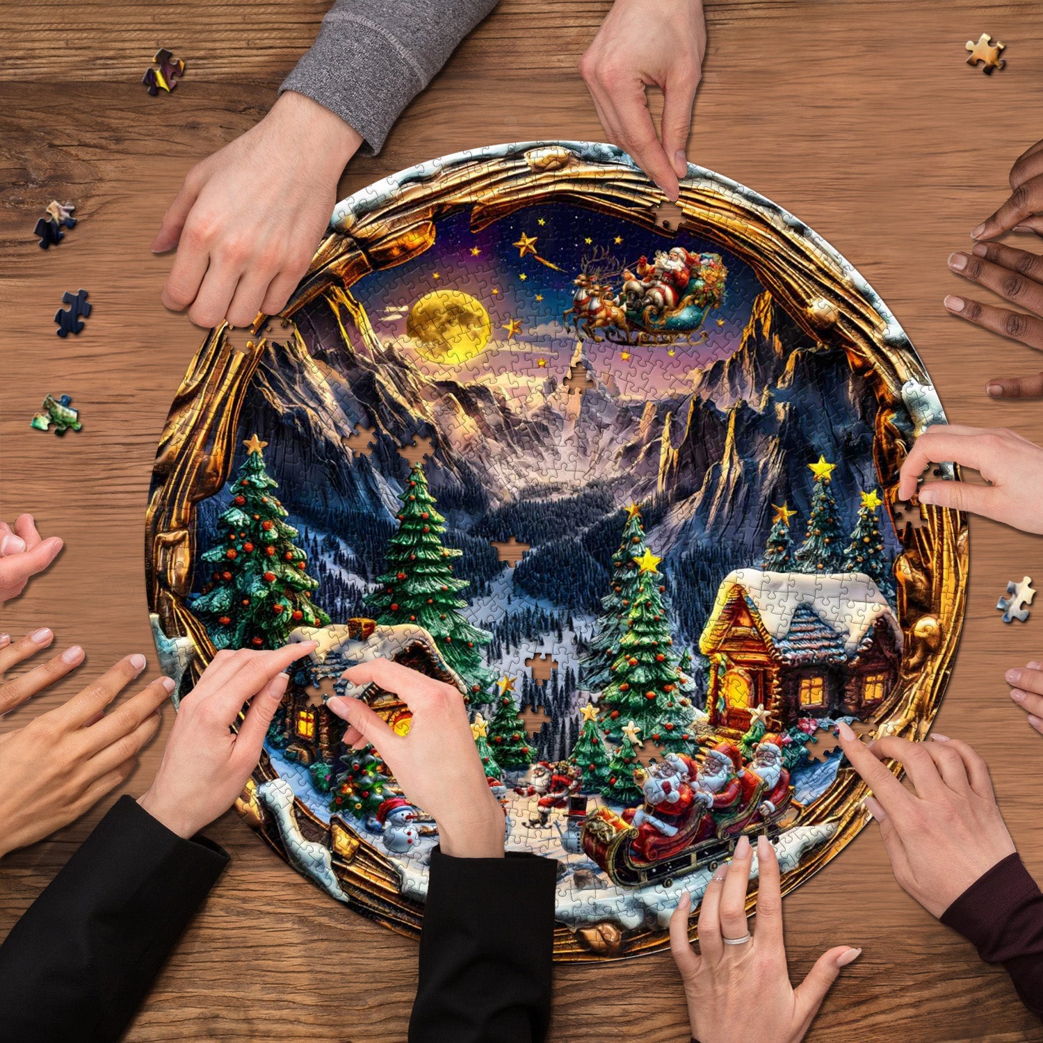 Christmas Valley Puzzle 1000 pièces 1000 pièces