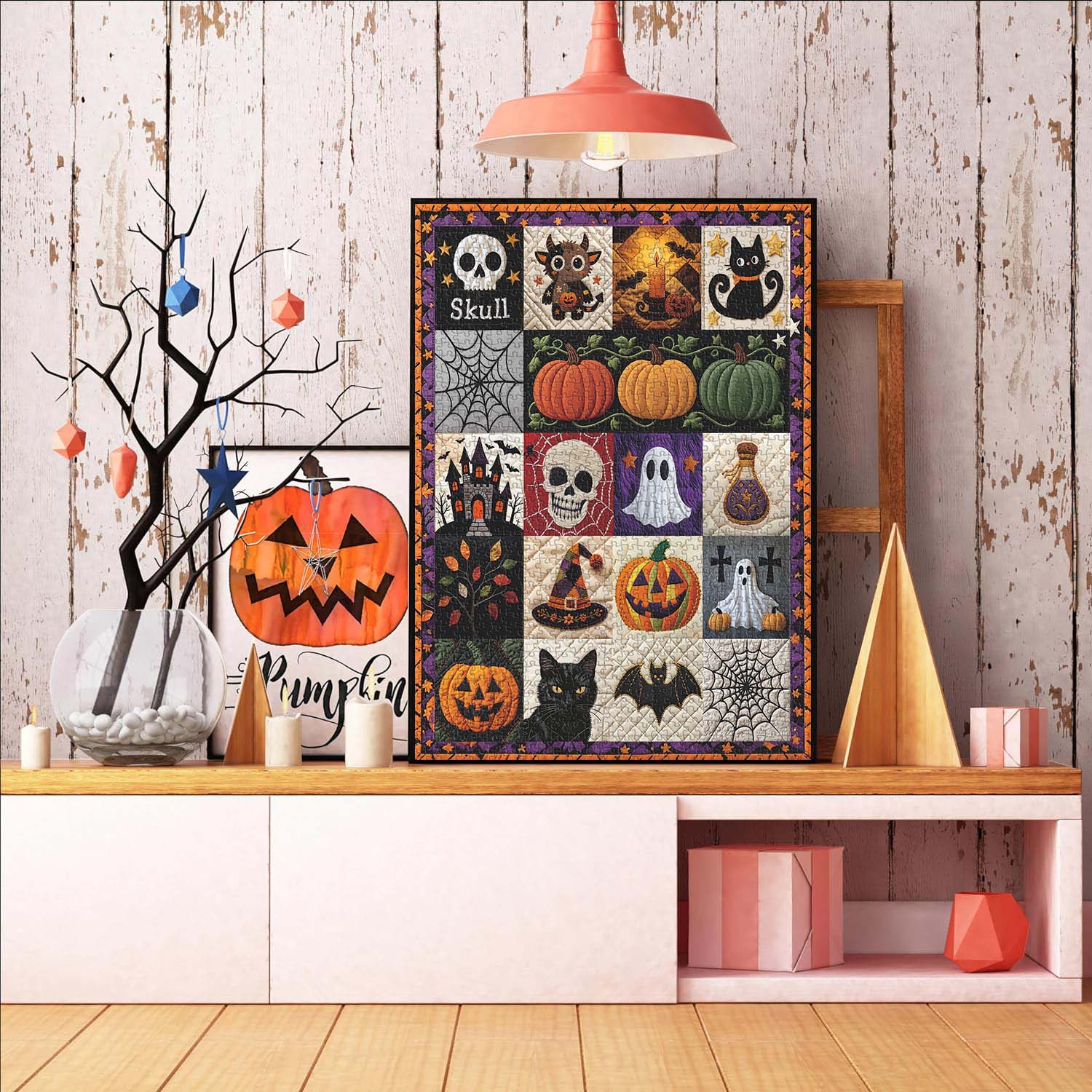 Halloween Collage Jigsaw Puzzle 1000 Pieces