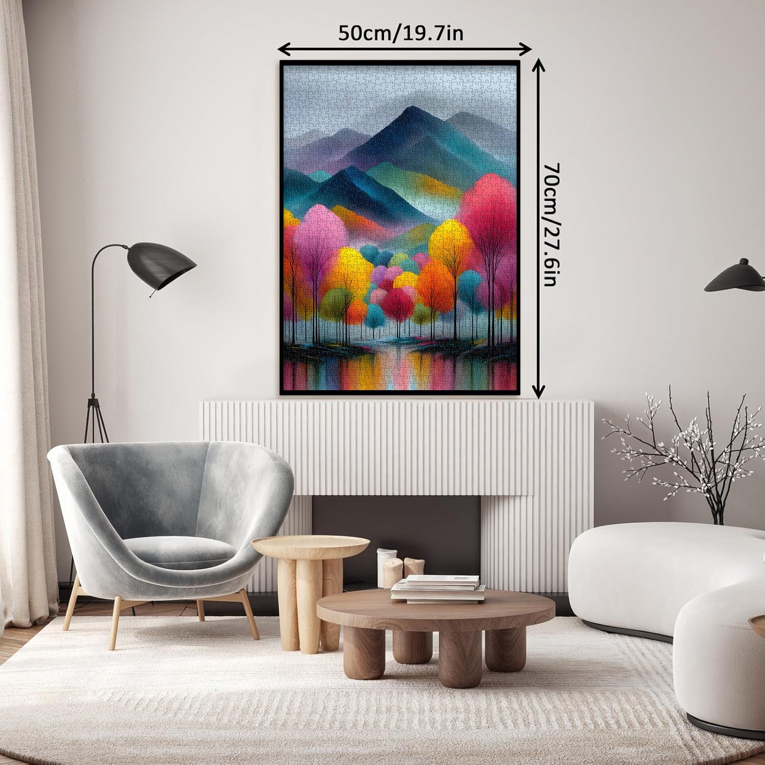 Colorful Landscape Jigsaw Puzzle 1000 Pieces