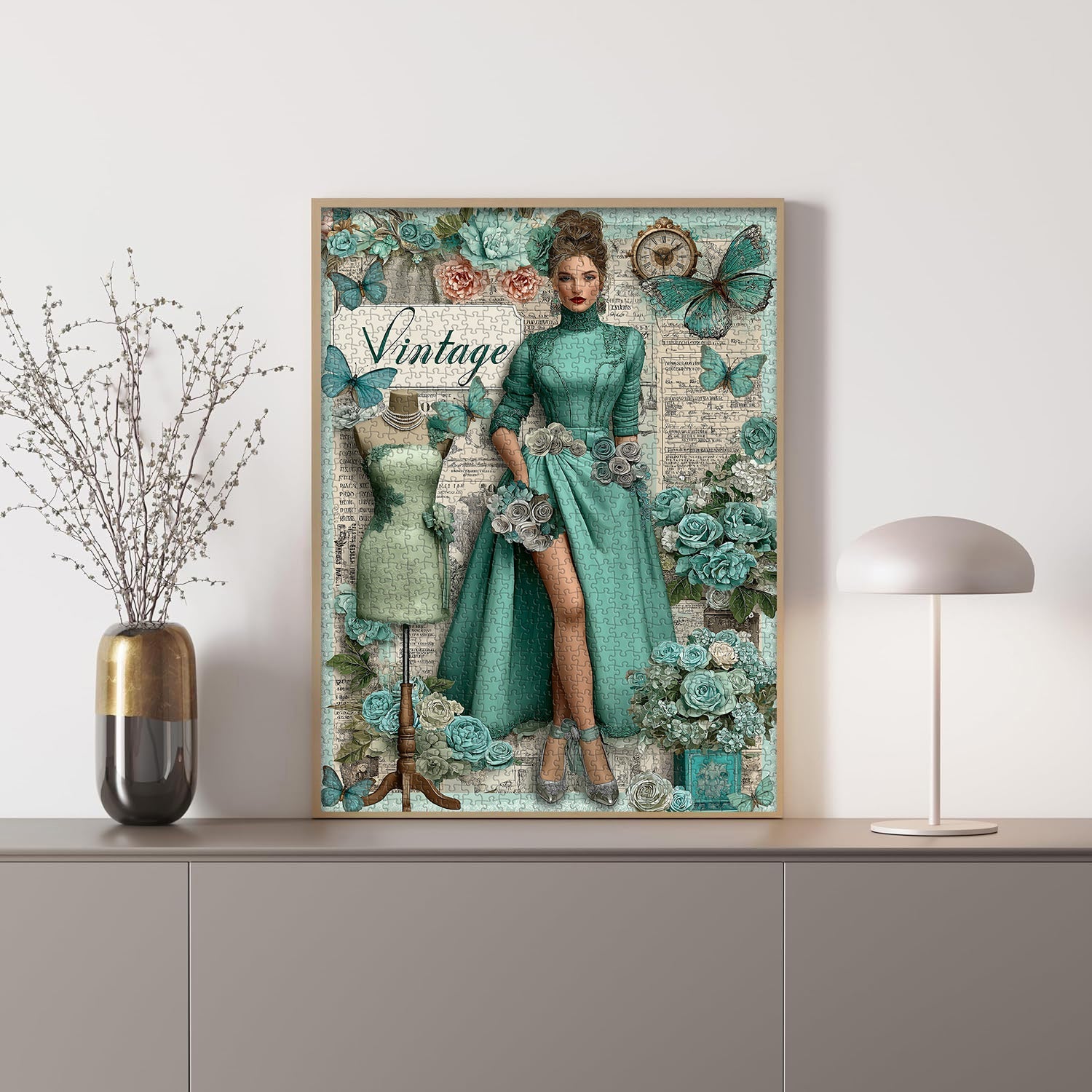 Puzzle Élégance Vintage 1000 pièces