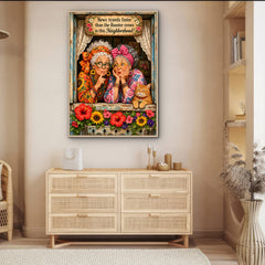 Neighborhood Chatter Jigsaw Puzzle 1000 Pieces