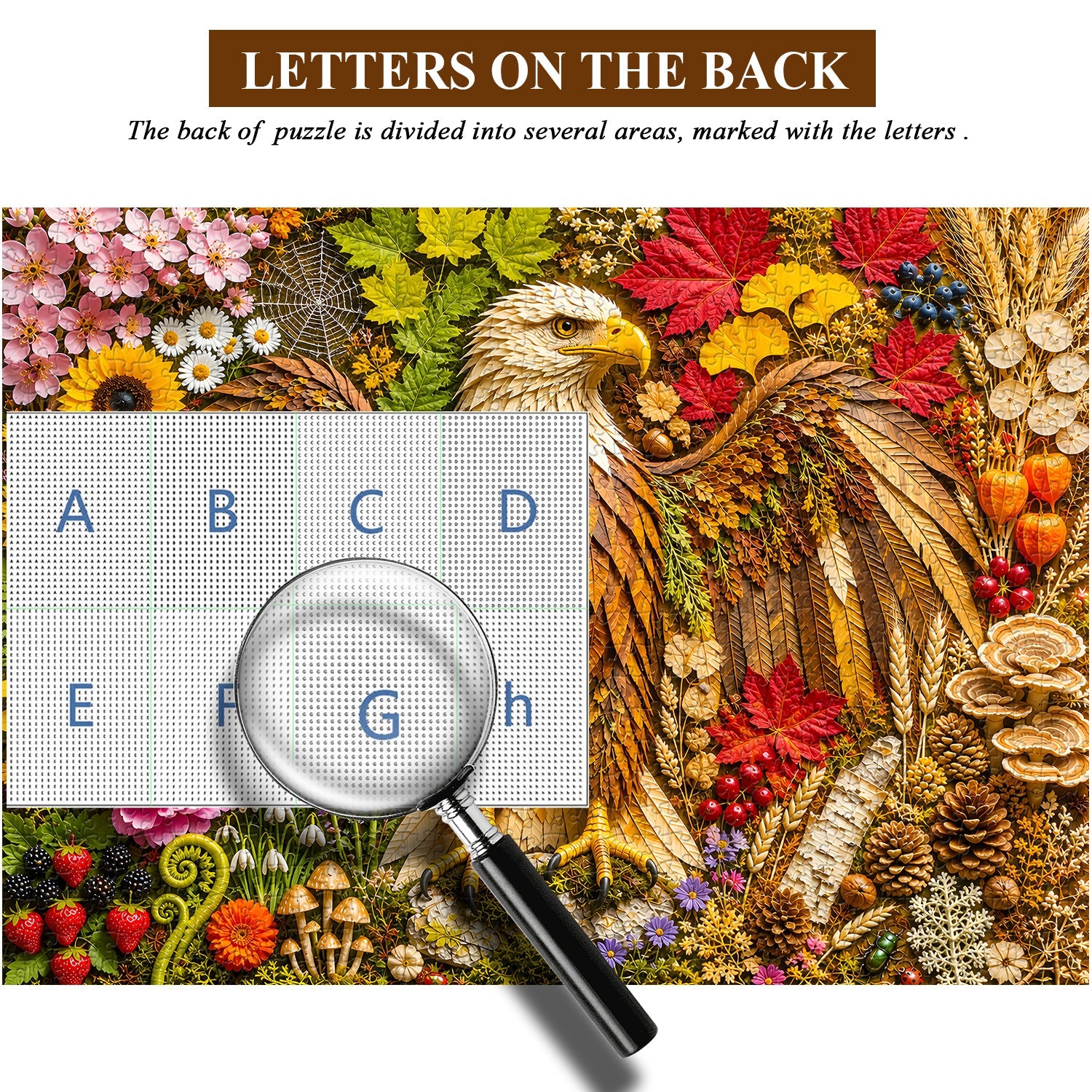 Dual-Season Eagle Jigsaw Puzzle 1000 Pieces