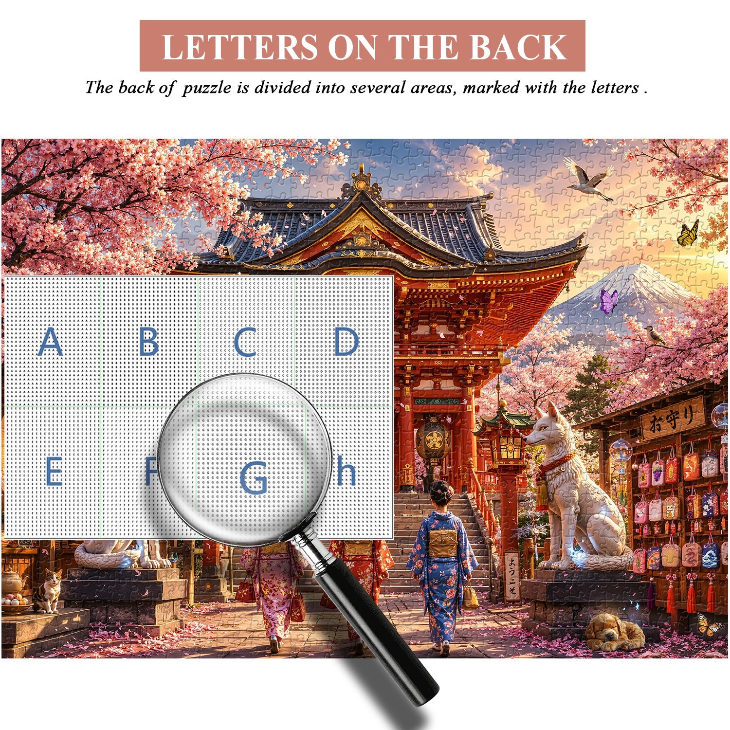 Japanese Sanctuary Jigsaw Puzzle 1000 Pieces