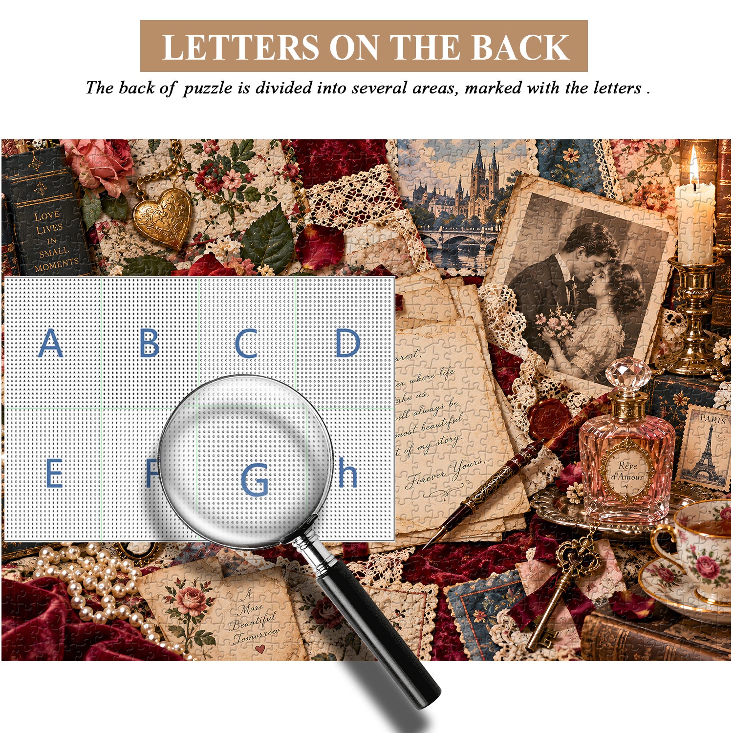 Victorian Love Letters Jigsaw Puzzle 1000 Pieces