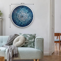 Burst of Blue Jigsaw Puzzle 1000 Pieces