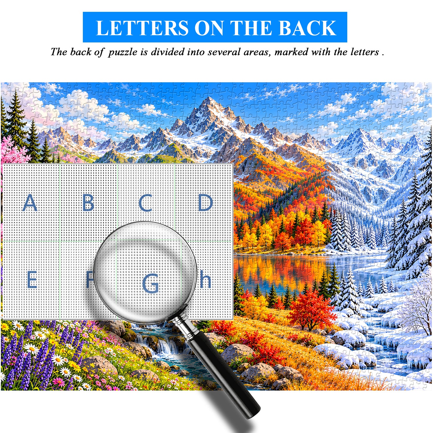 Mountain of Seasons Jigsaw Puzzle 1000 Pieces