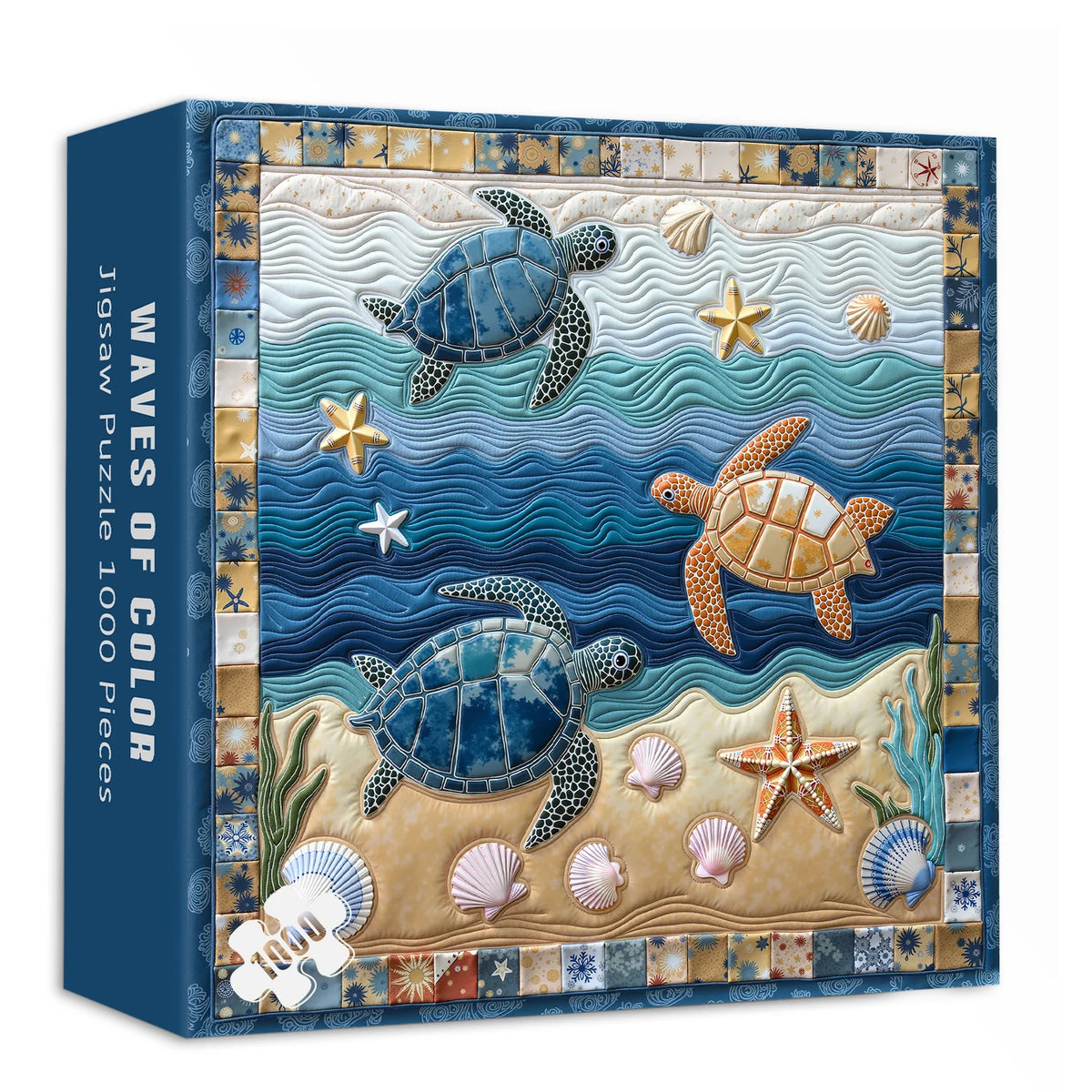 Vagues de couleur puzzle de puzzle 1000 pièces
