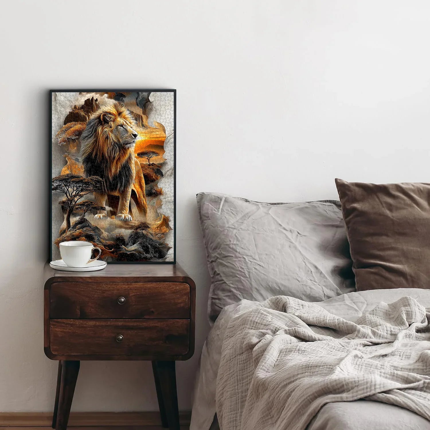 Puzzle Guardián León 1000 Piezas