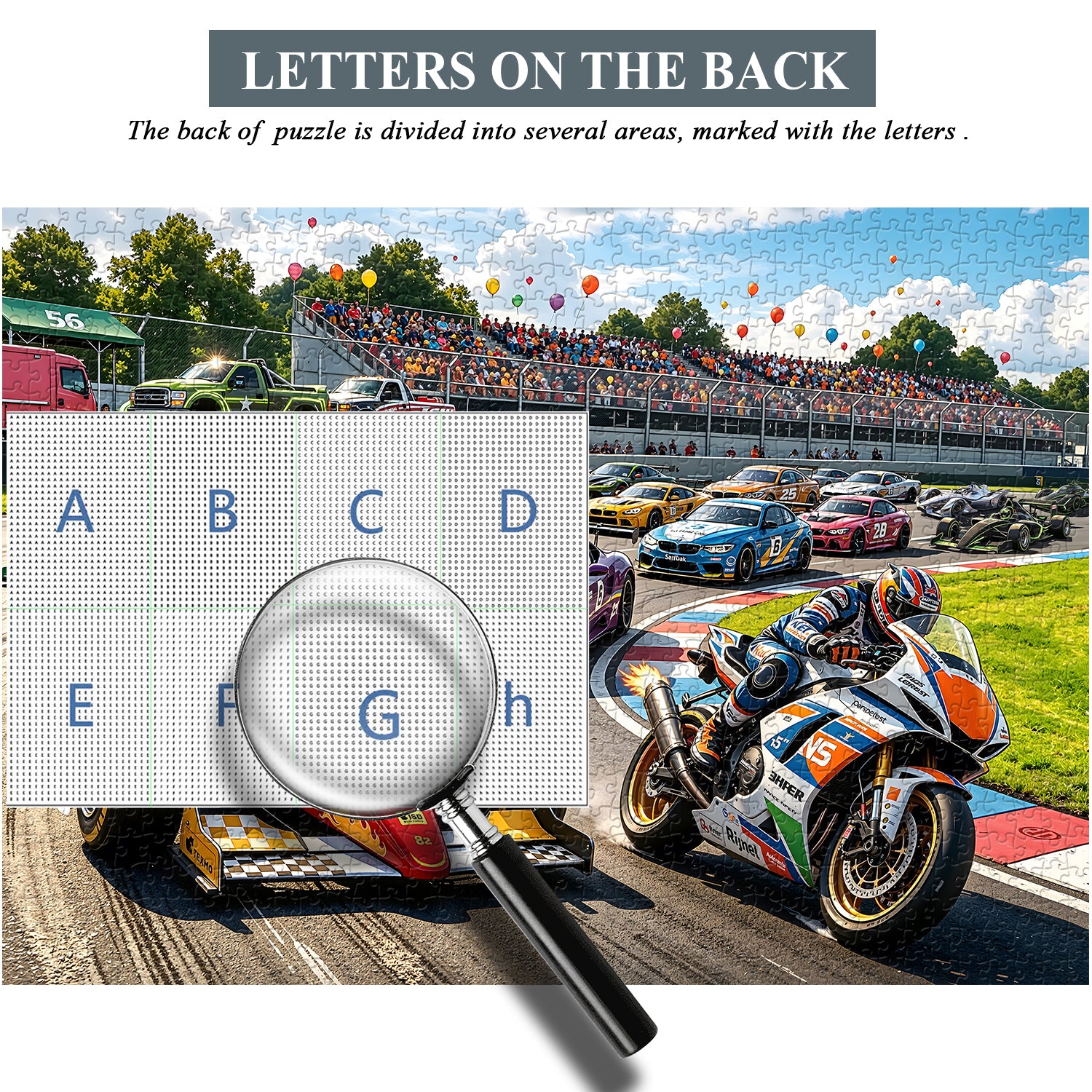 Track Fleet Jigsaw Puzzle 1000 Pieces
