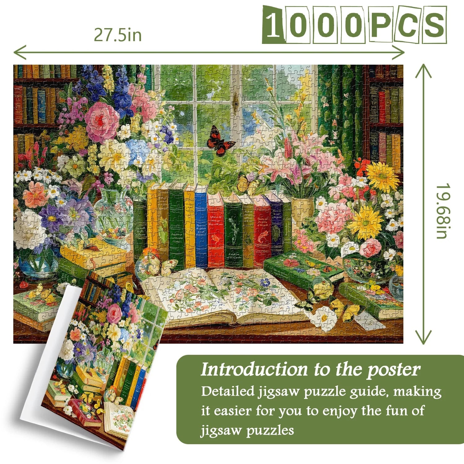Puzzle Estudio de Floristería 1000 Piezas