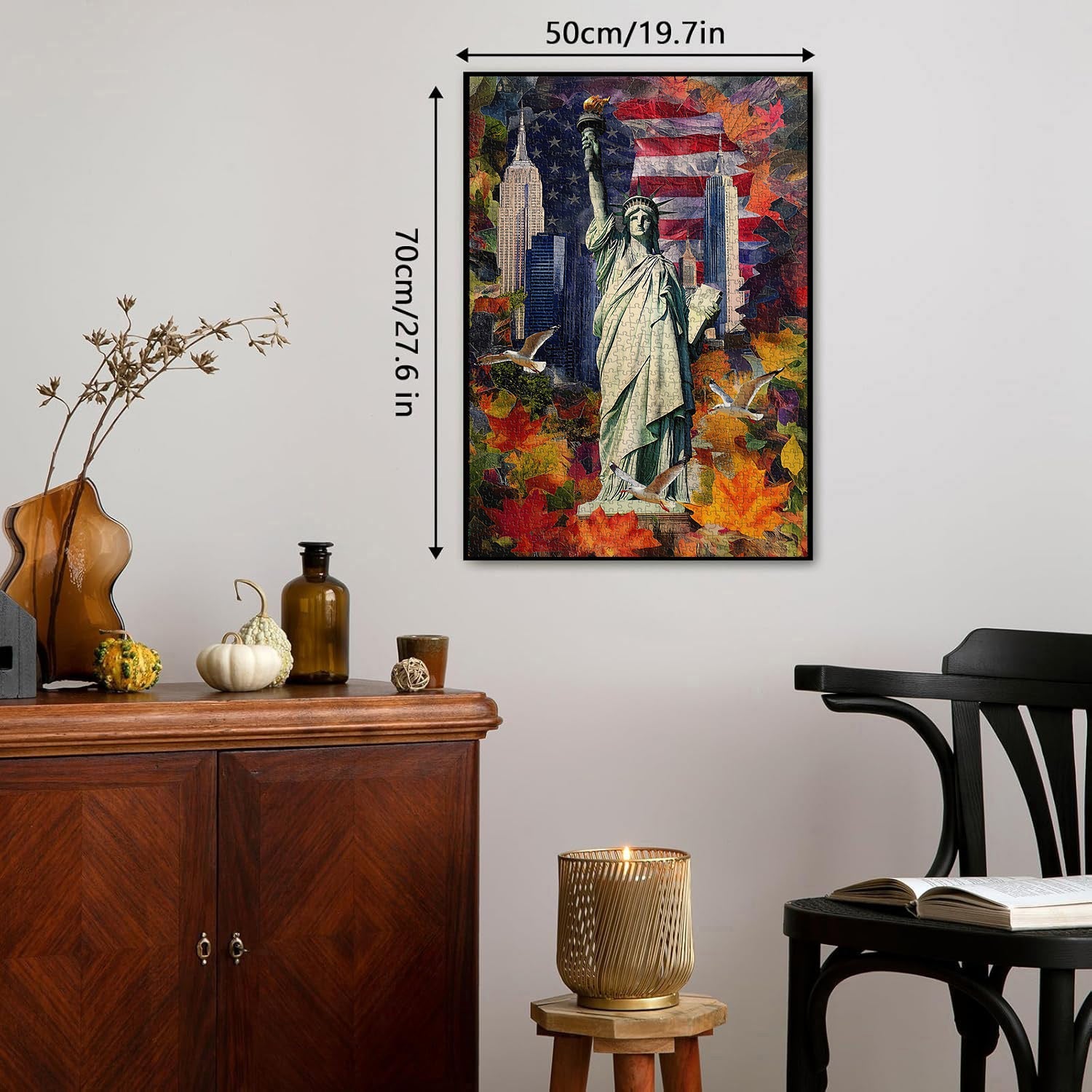 Puzzle Liberty Collage 1000 pezzi