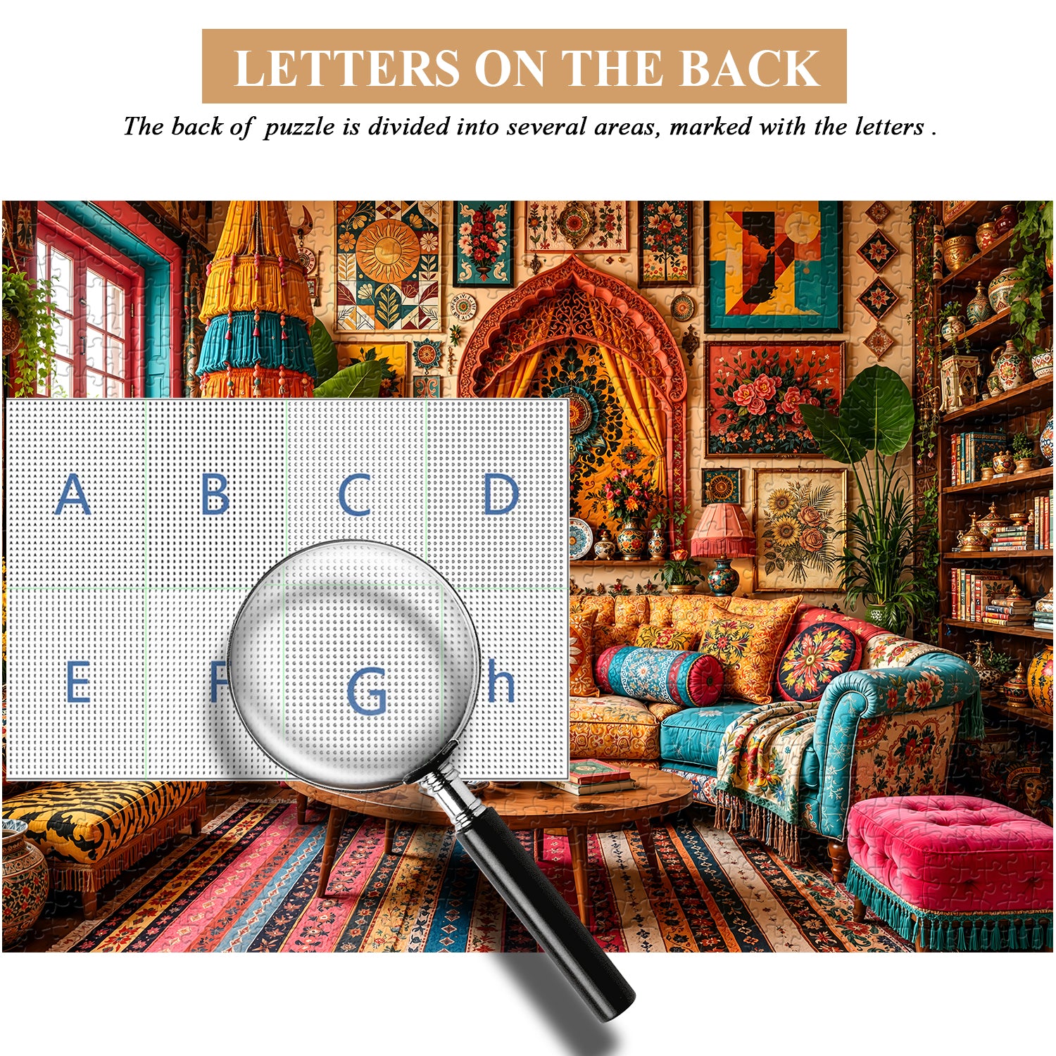 Bohemian Retreat Jigsaw Puzzle 1000 Pieces