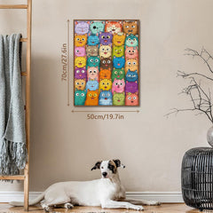 Colorful Cats Jigsaw Puzzle 1000 Pieces
