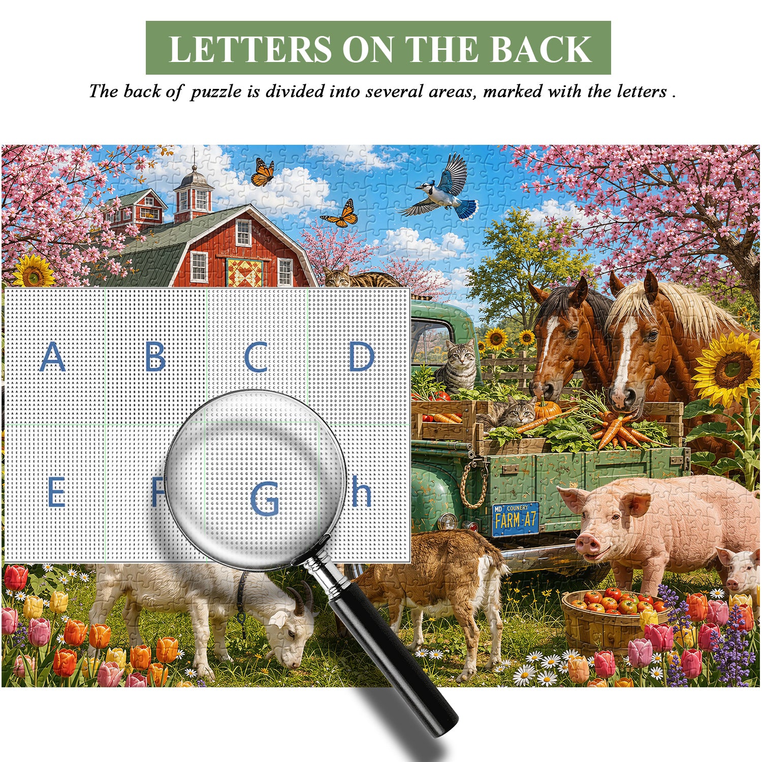 Barnyard Joy Jigsaw Puzzle 1000 Pieces