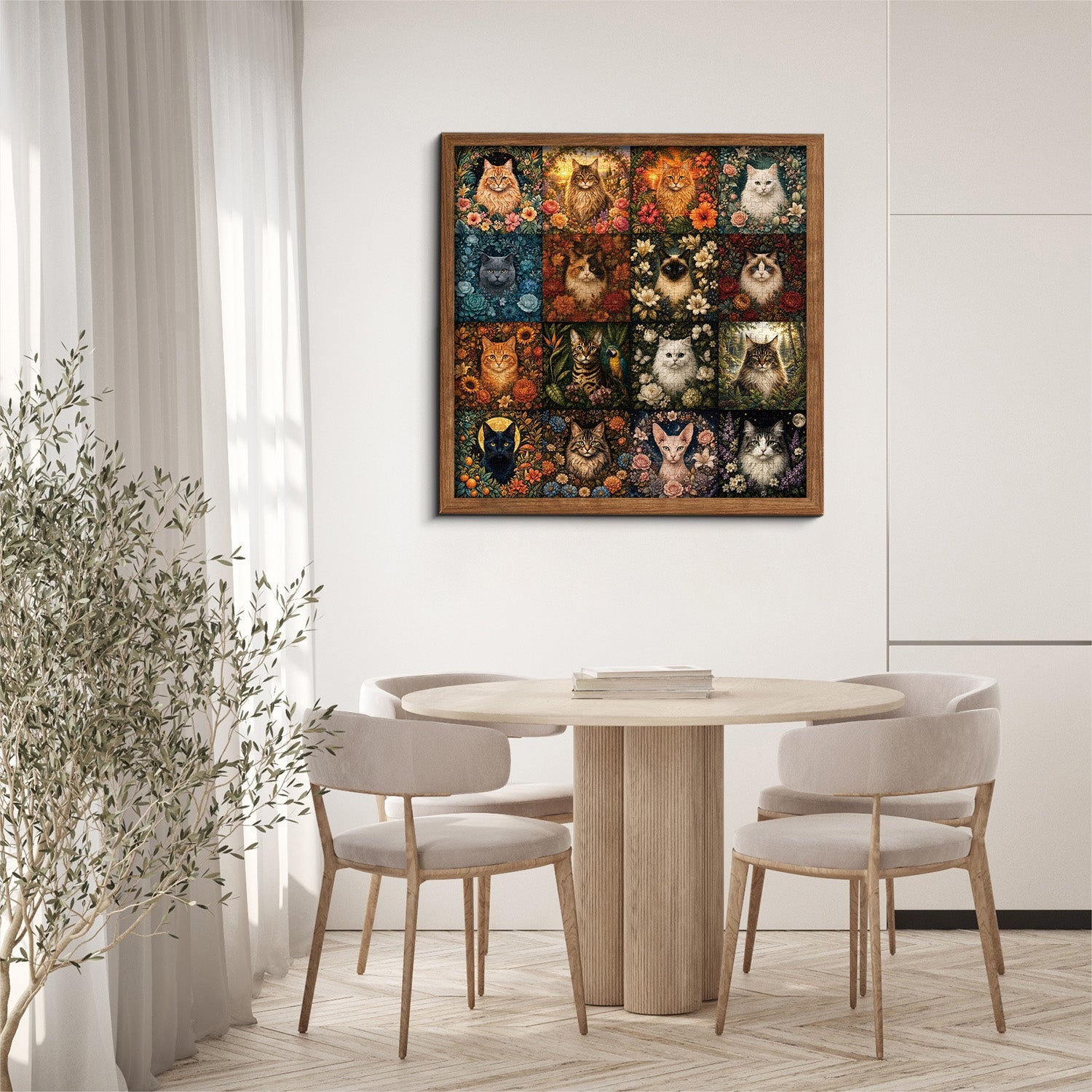 Bloom Cat Codex Jigsaw Puzzle 1000 Pieces
