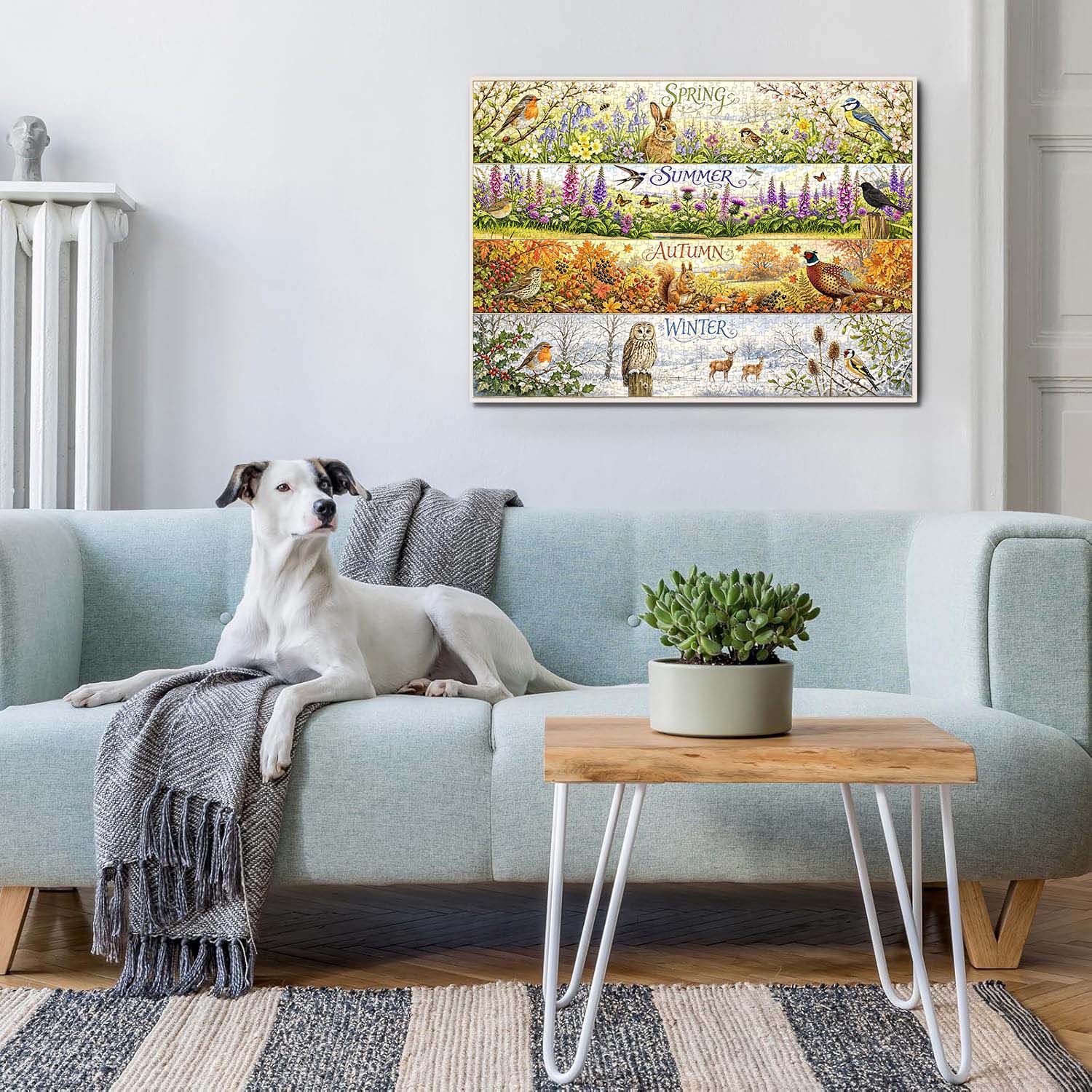 Four Seasons Jigsaw Puzzle 1000 Pieces