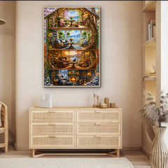 Four Seasons Cottage Jigsaw Puzzle 1000 Pieces