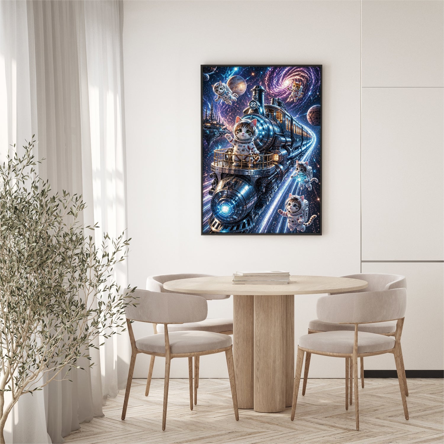 Cosmic Cat Jigsaw Puzzle 1000 Pieces
