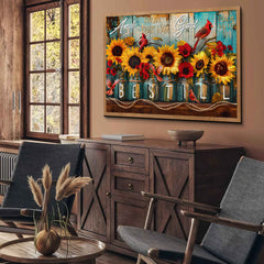 Divine Sunflowers Jigsaw Puzzle 1000 Pieces