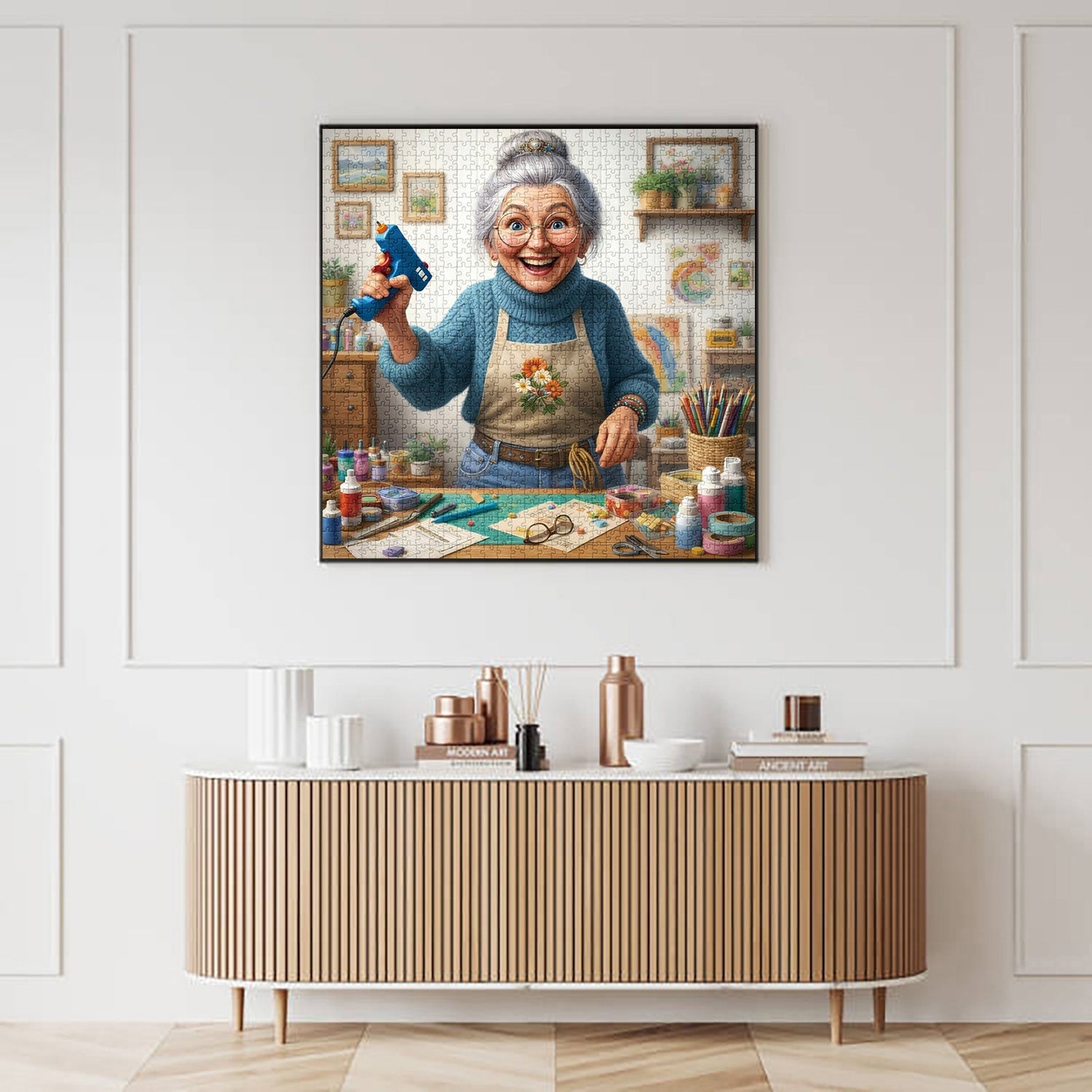 Puzzle créatif grand-mère 1000 pièces