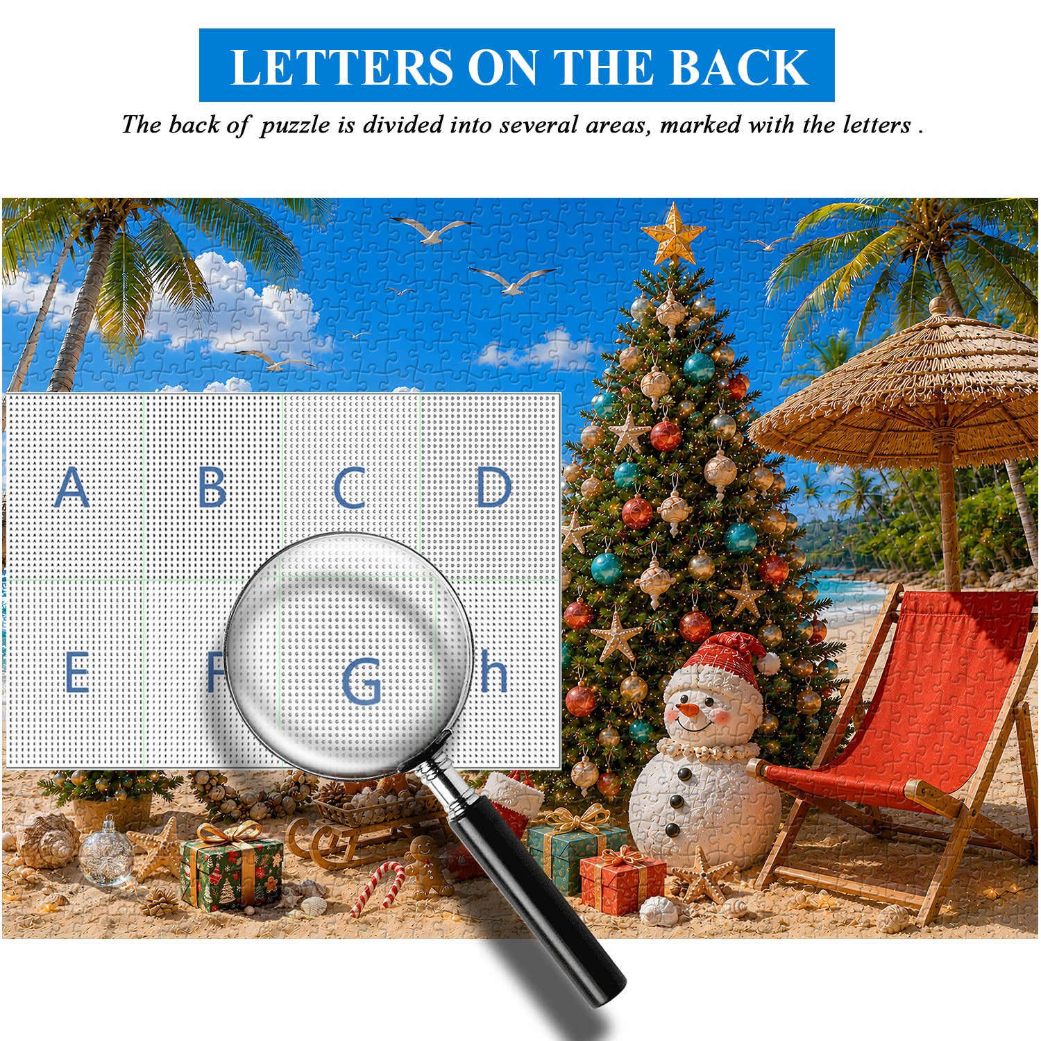 Island Christmas Jigsaw Puzzle 1000 Pieces