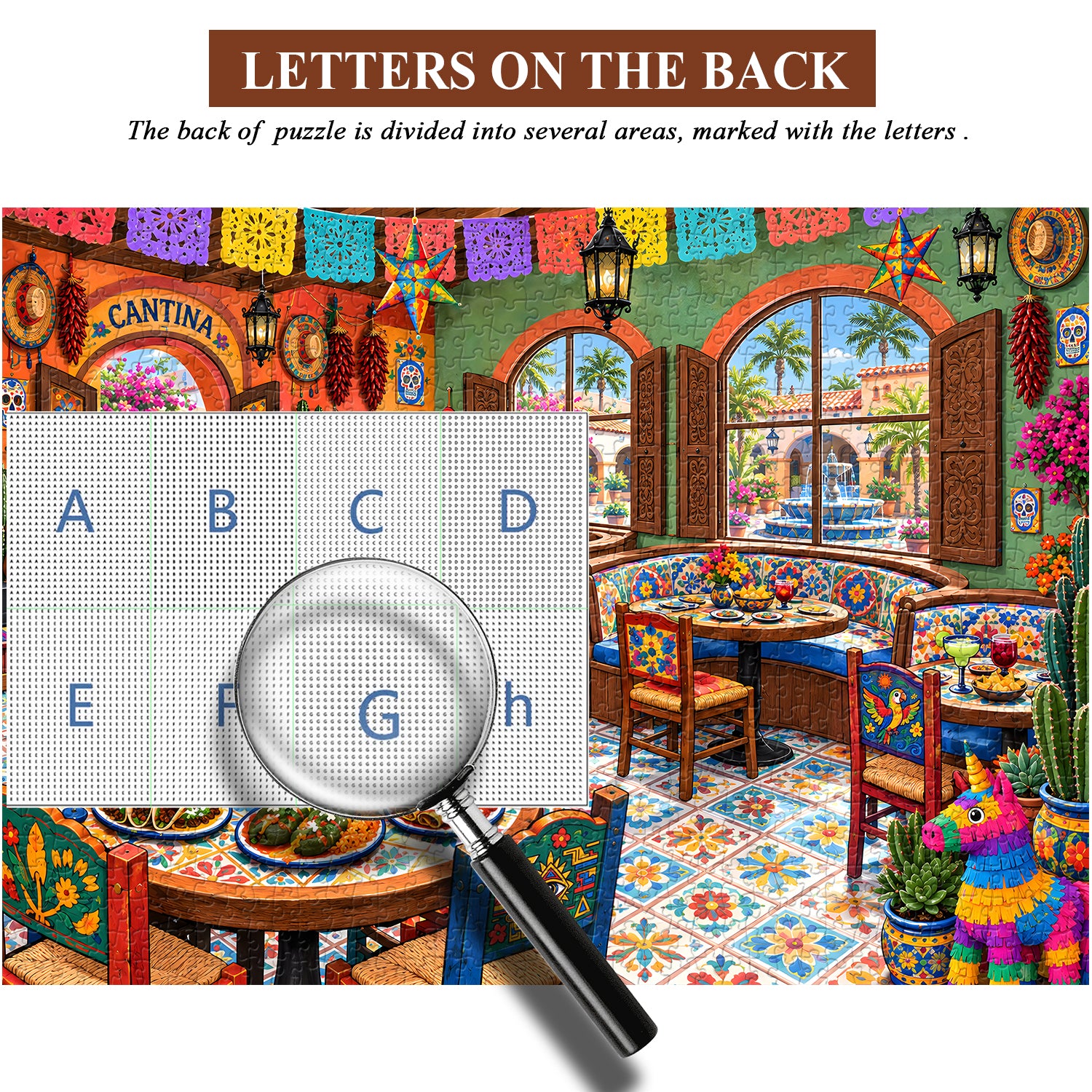 Cantina Fiesta Jigsaw Puzzle 1000 Pieces