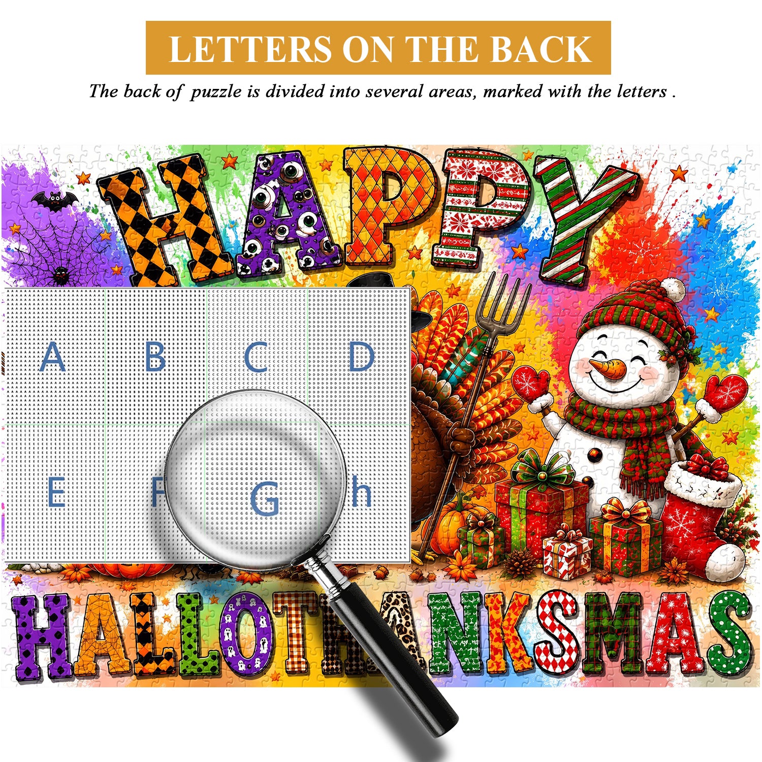 Holiday Mashup Jigsaw Puzzle 1000 Pieces