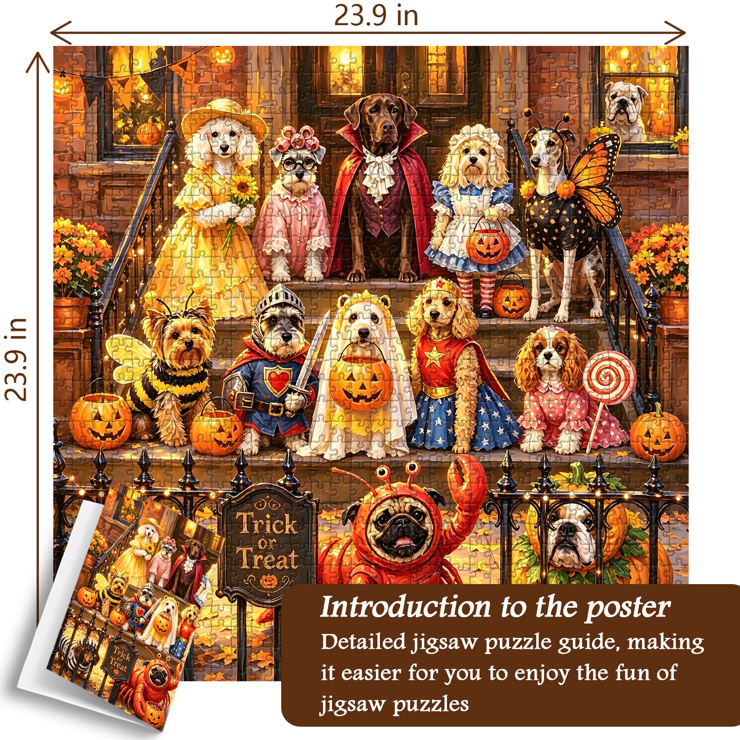 Halloween Masquerade Jigsaw Puzzle 1000 Pieces